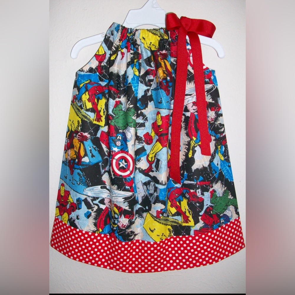 Pillowcase Dress Girls
Dress Superhero Dress
